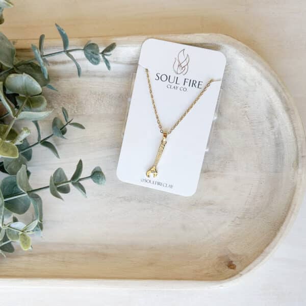 Soul Fire Clay Necklace - Wrenches